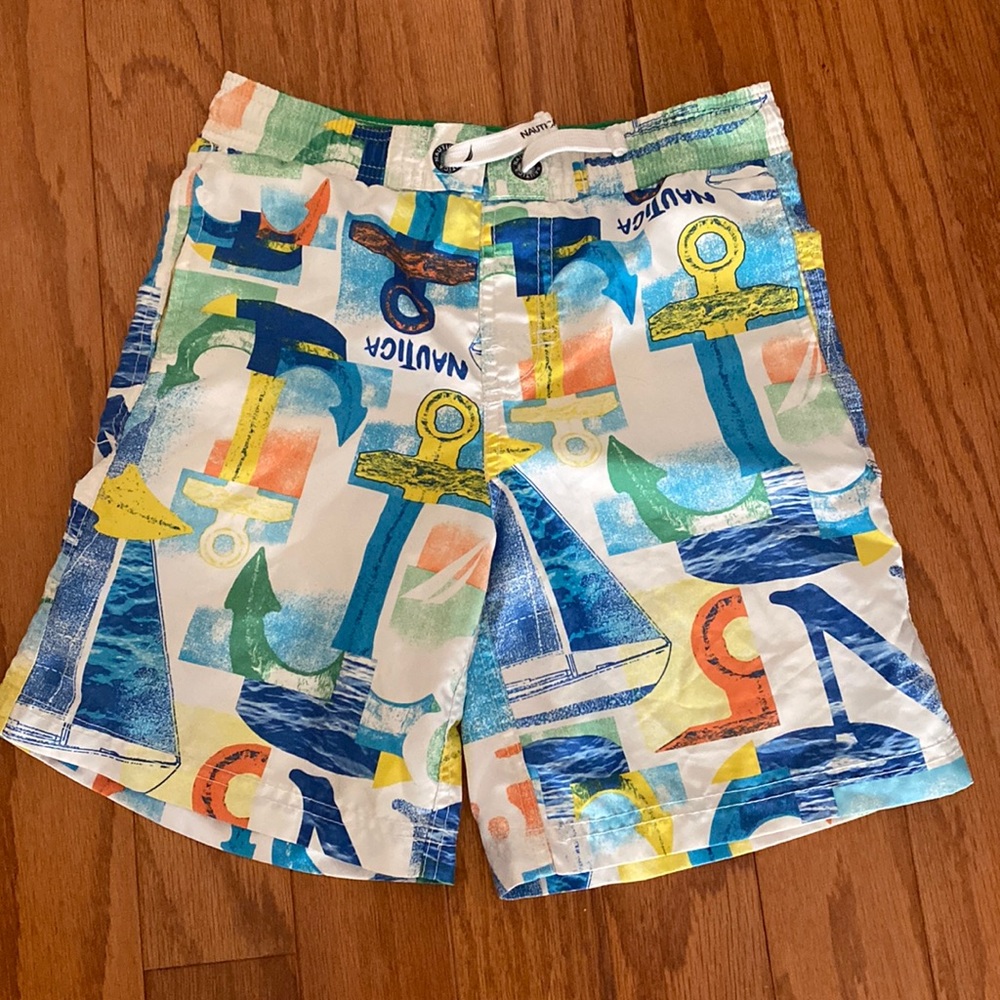 Nautica swim trunks sz 7